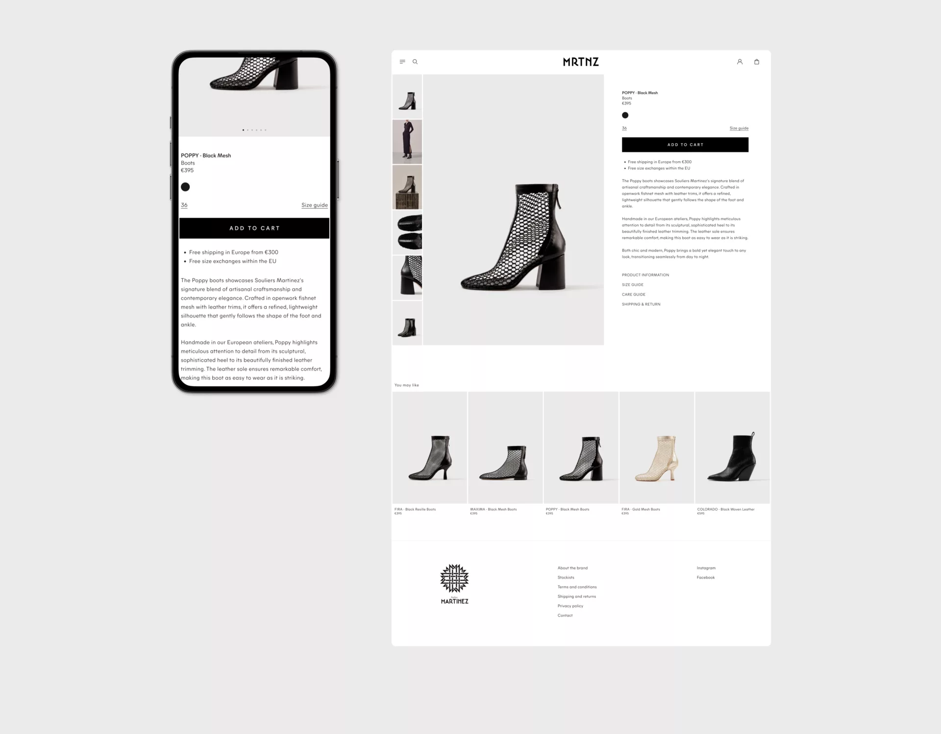 Martinez — Shopify sur-mesure