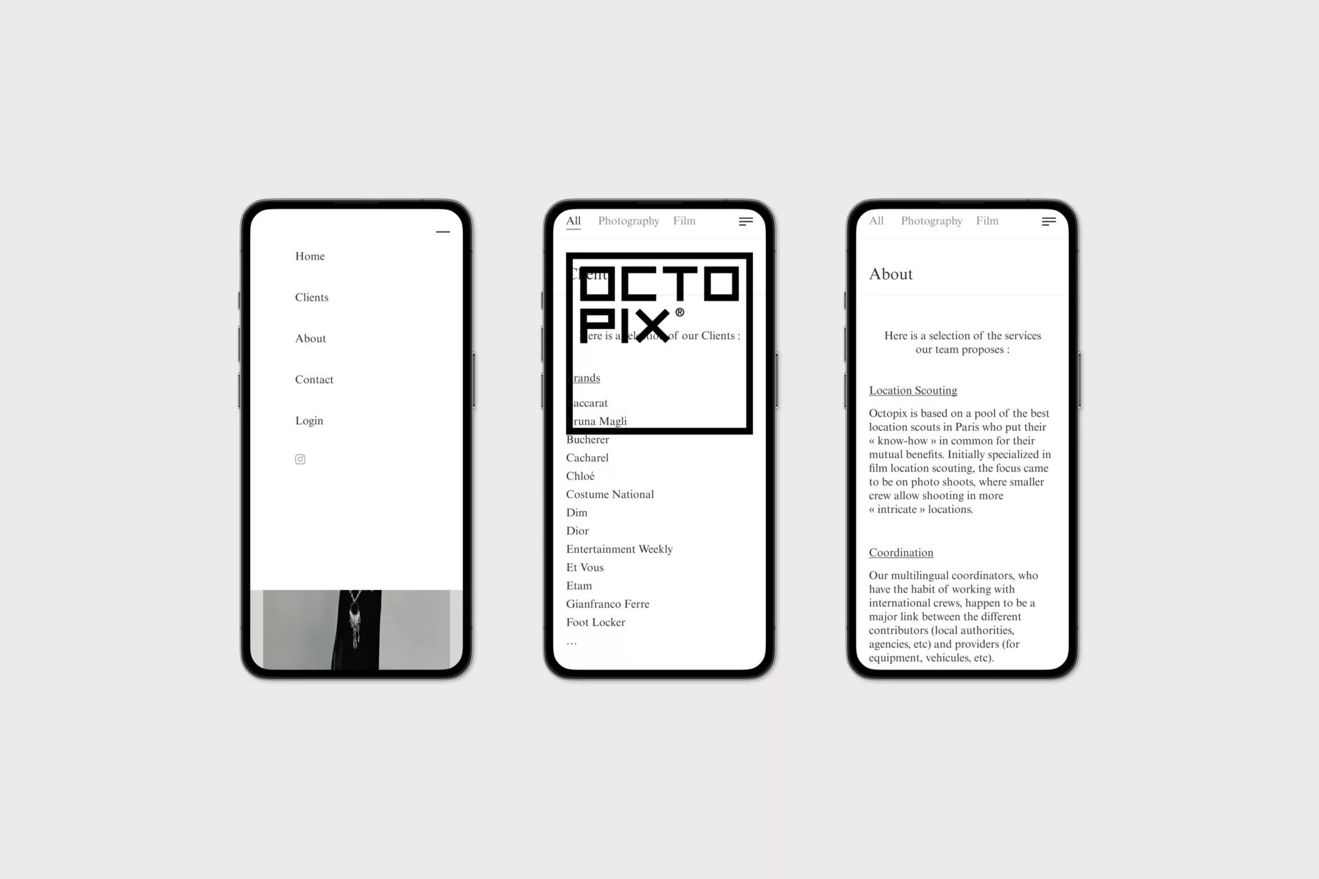 Octopix — Design et code