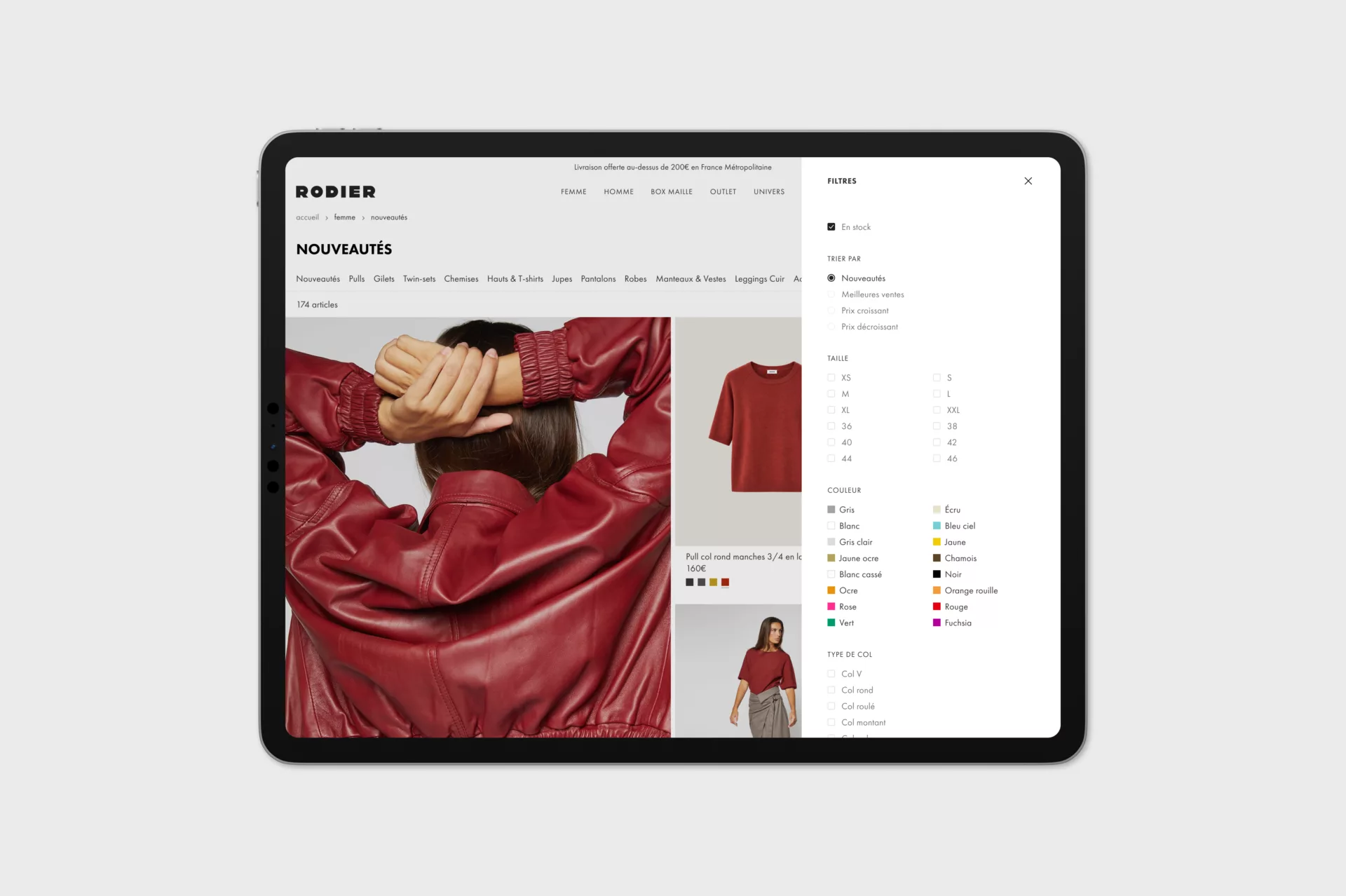 Rodier — Templates Shopify