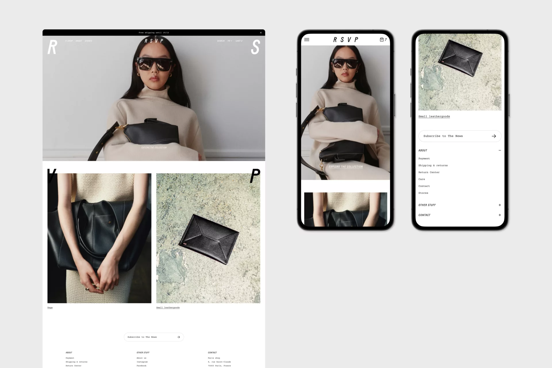 RSVP Paris — Shopify sur-mesure