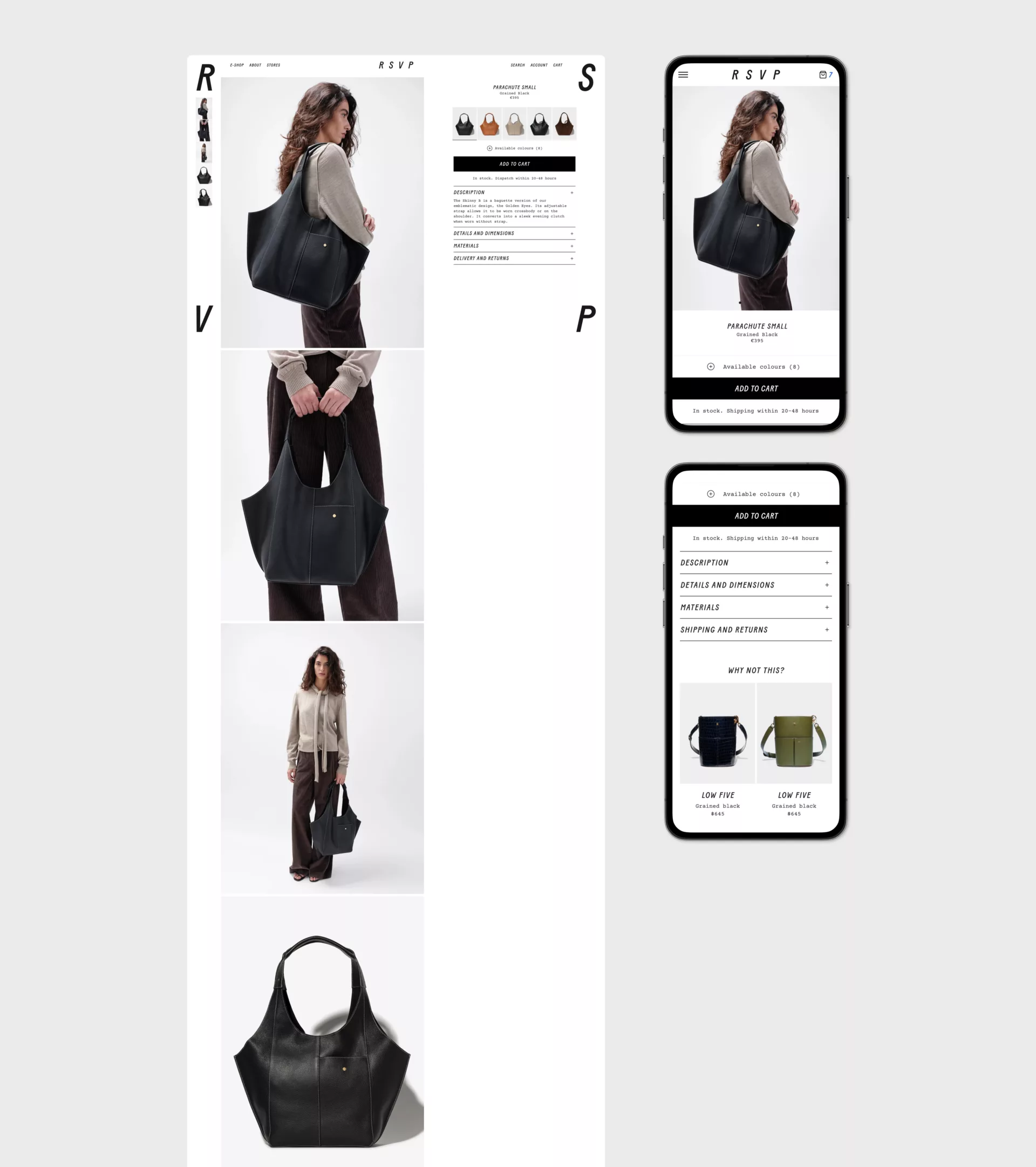 RSVP Paris — Shopify sur-mesure
