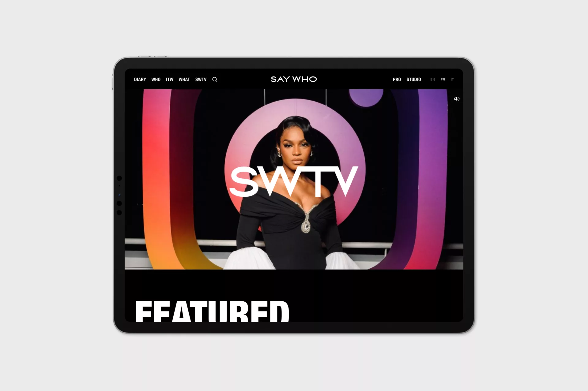 Saywho Media — Réglages fins