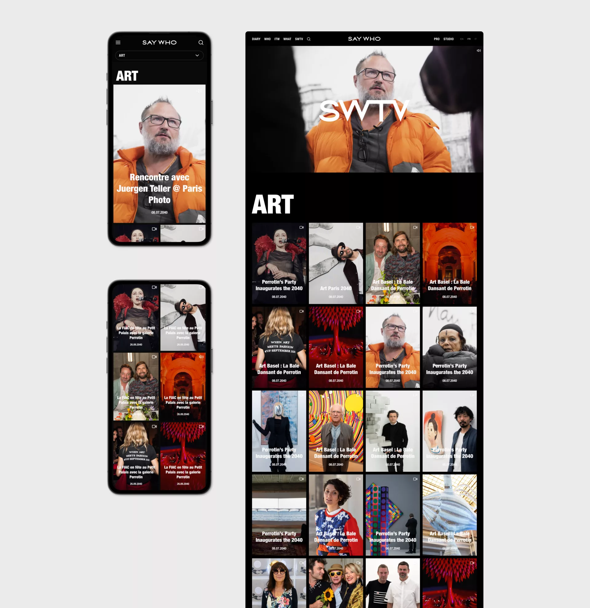 Saywho Media — Réglages fins