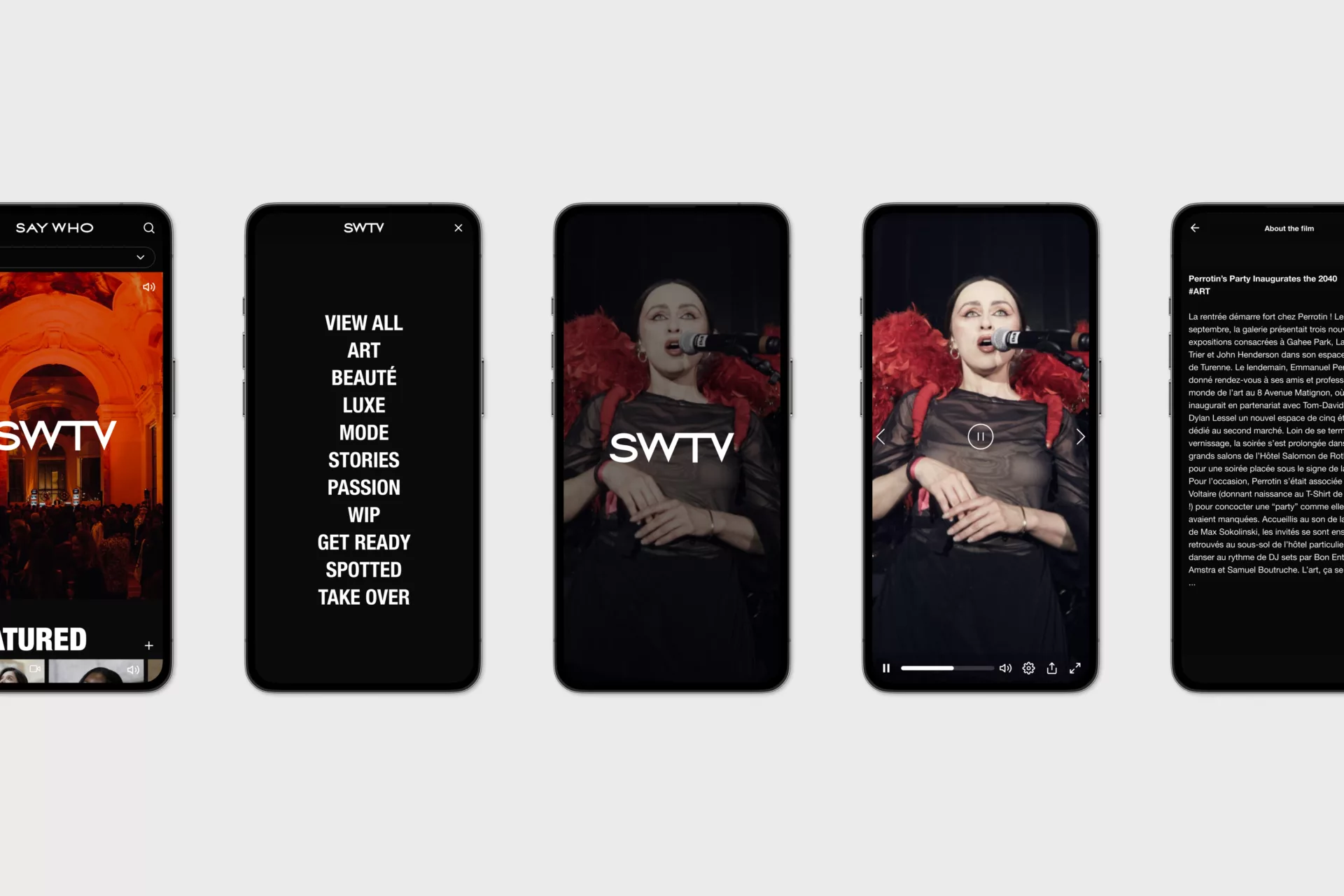 Saywho Media — Réglages fins