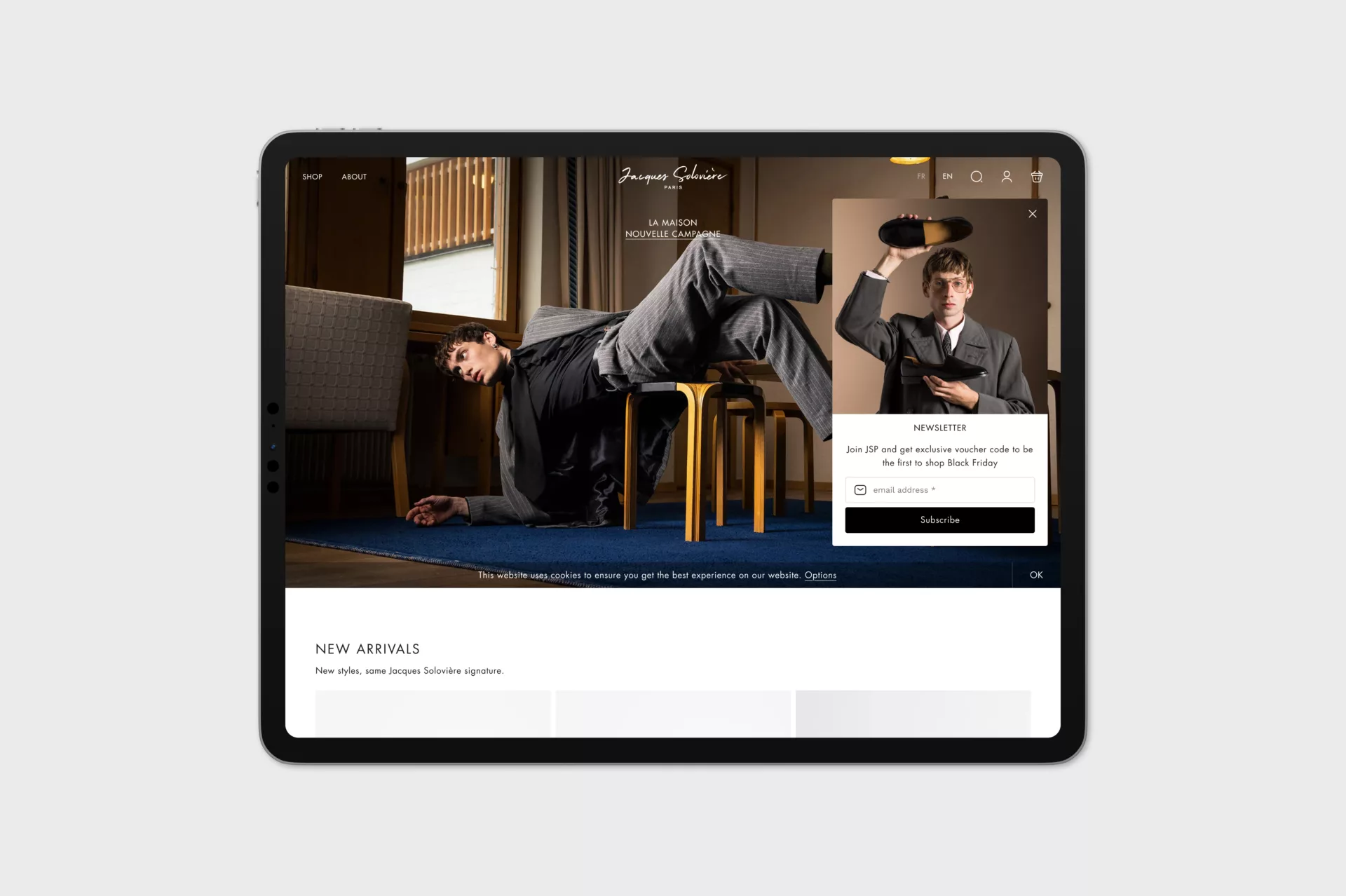 Soloviere Paris — Shopify sur-mesure