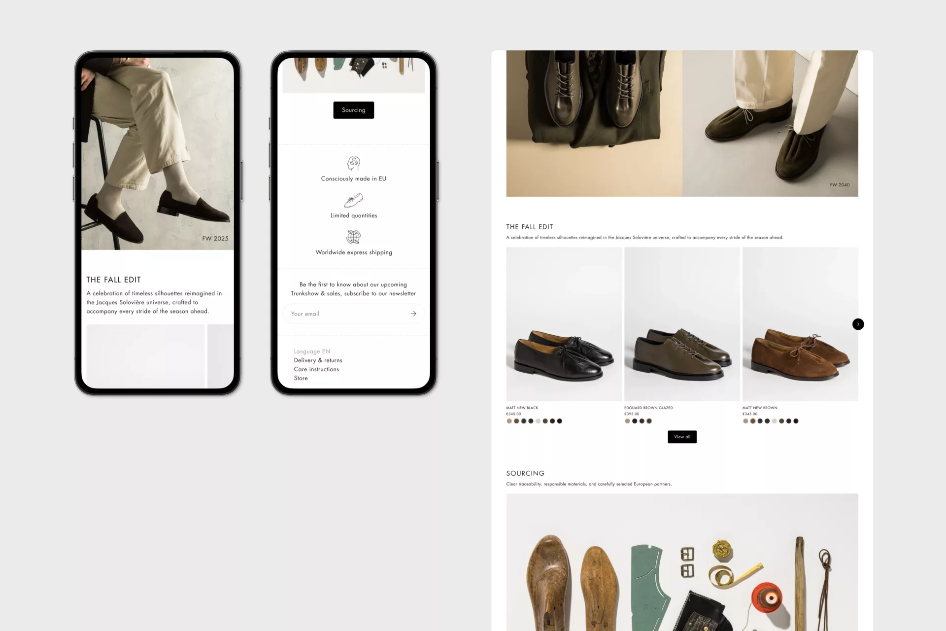 Soloviere Paris — Shopify sur-mesure