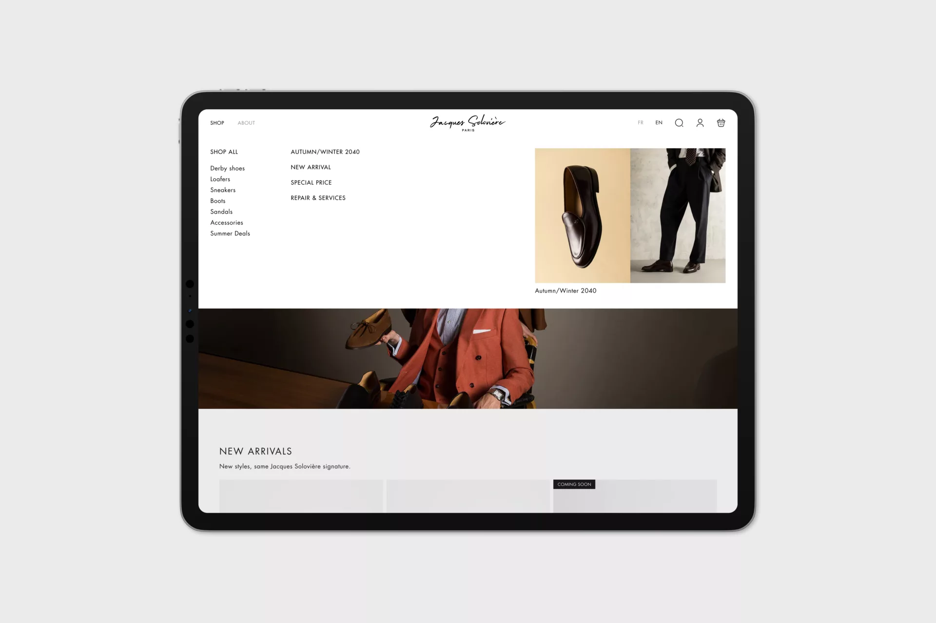 Soloviere Paris — Shopify sur-mesure