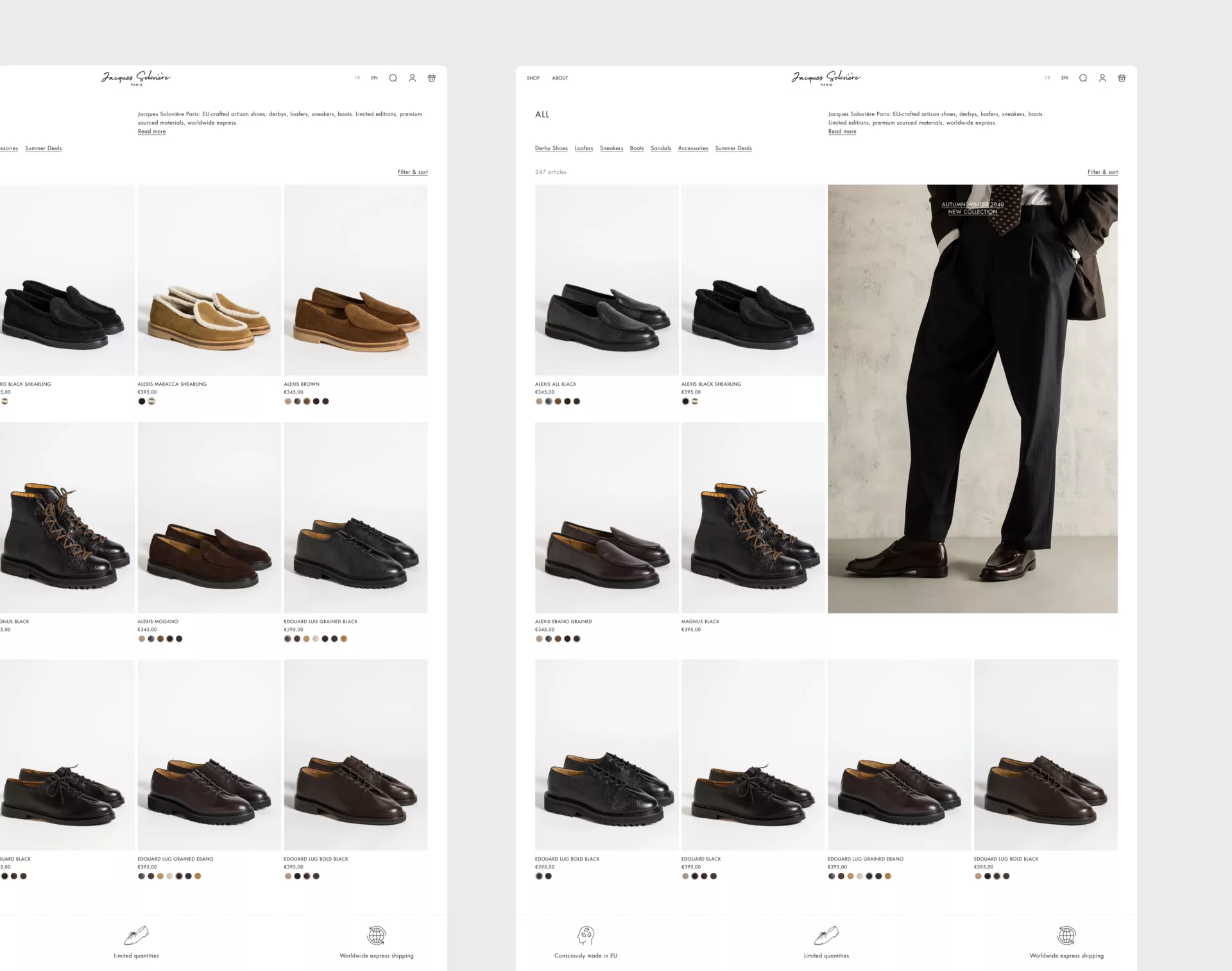 Soloviere Paris — Shopify sur-mesure