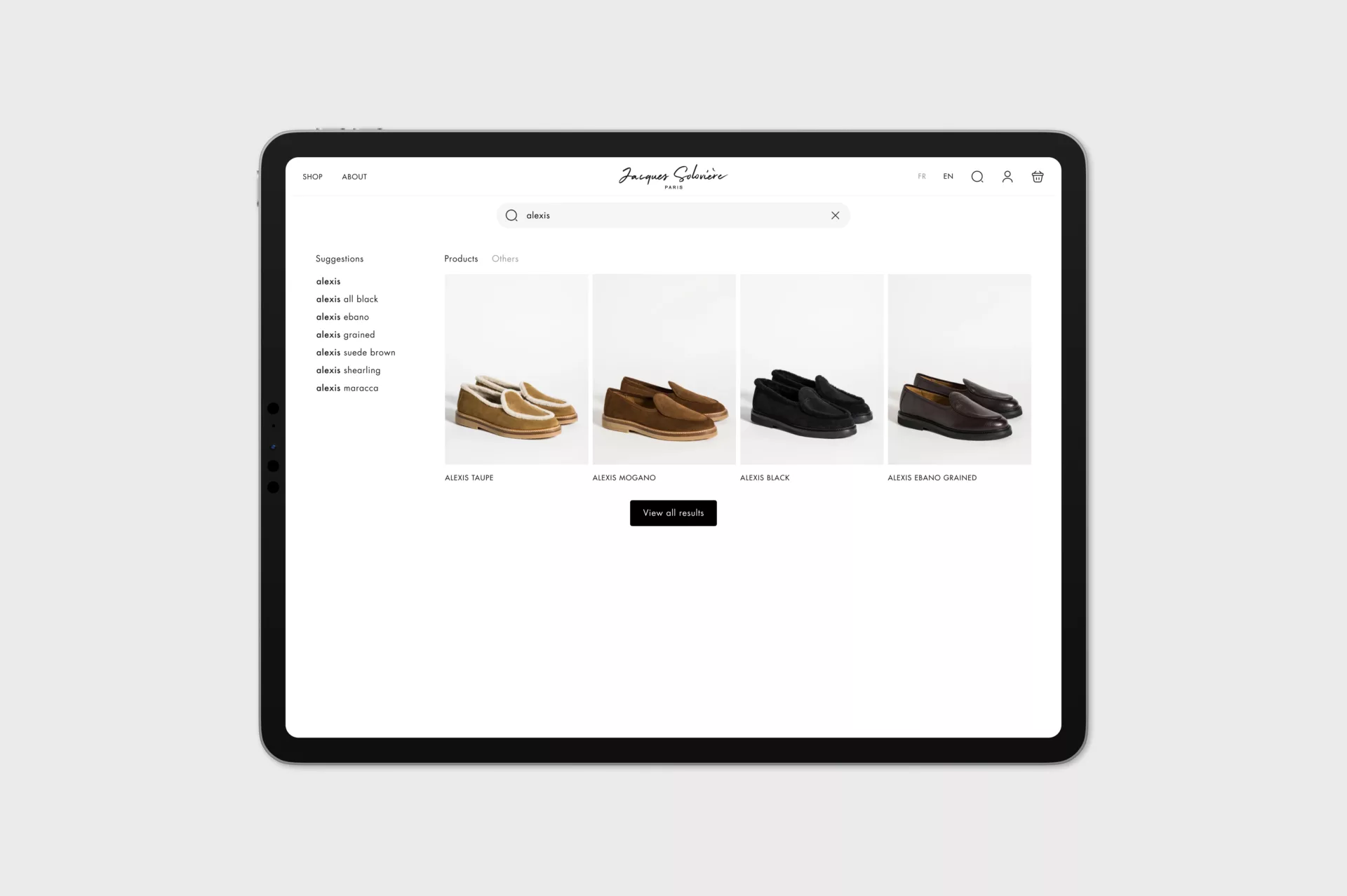 Soloviere Paris — Shopify sur-mesure