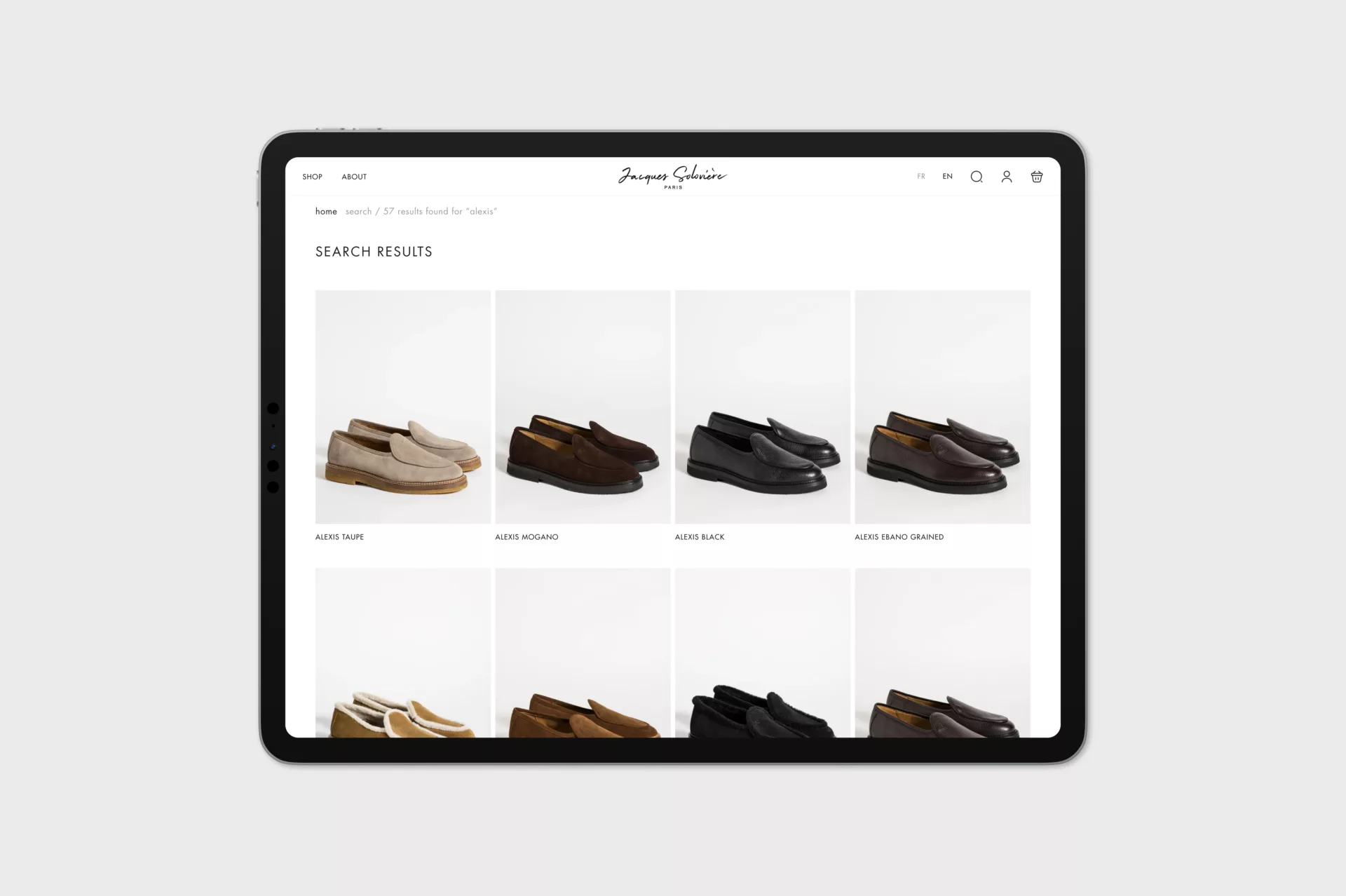 Soloviere Paris — Shopify sur-mesure