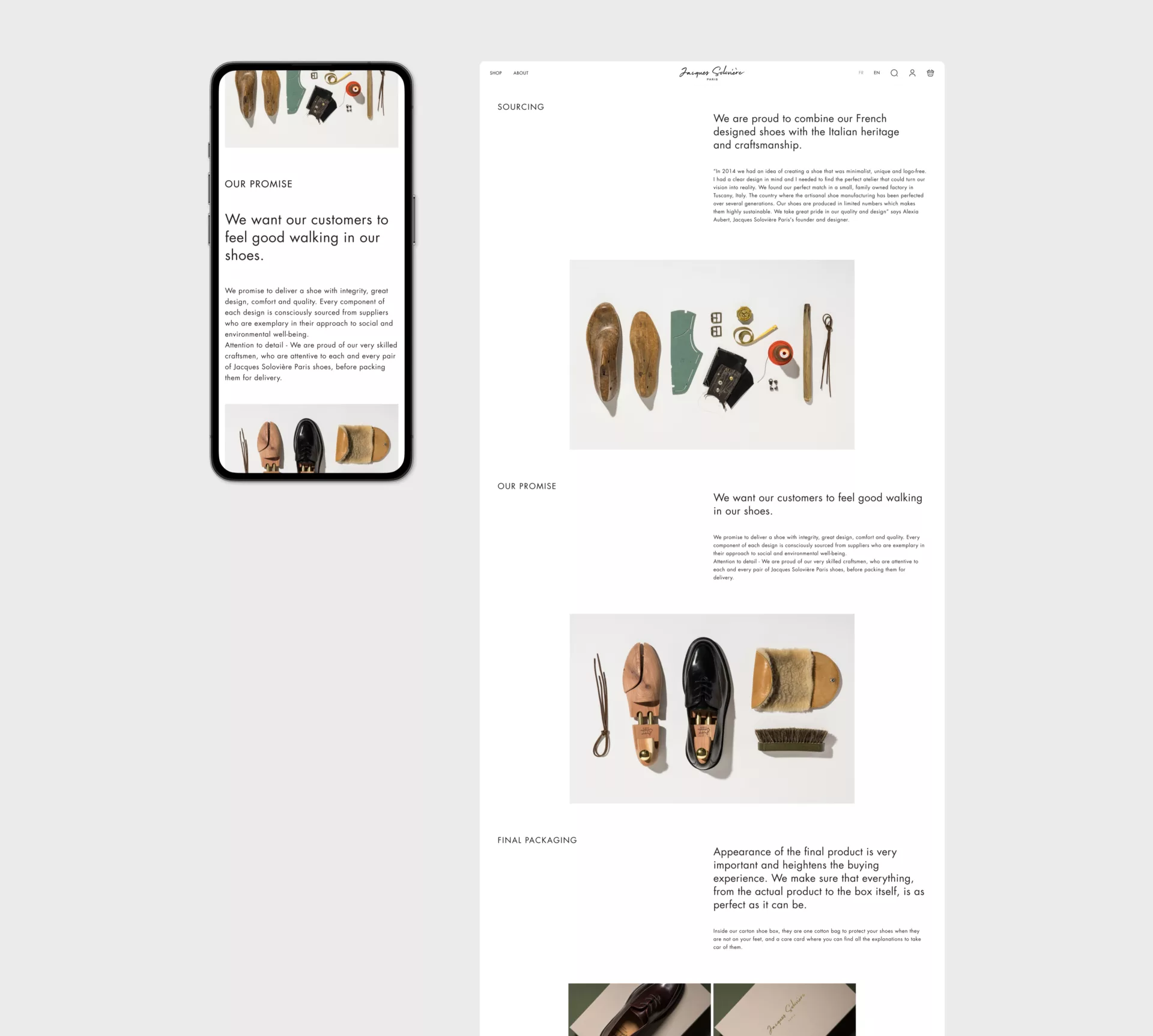 Soloviere Paris — Shopify sur-mesure
