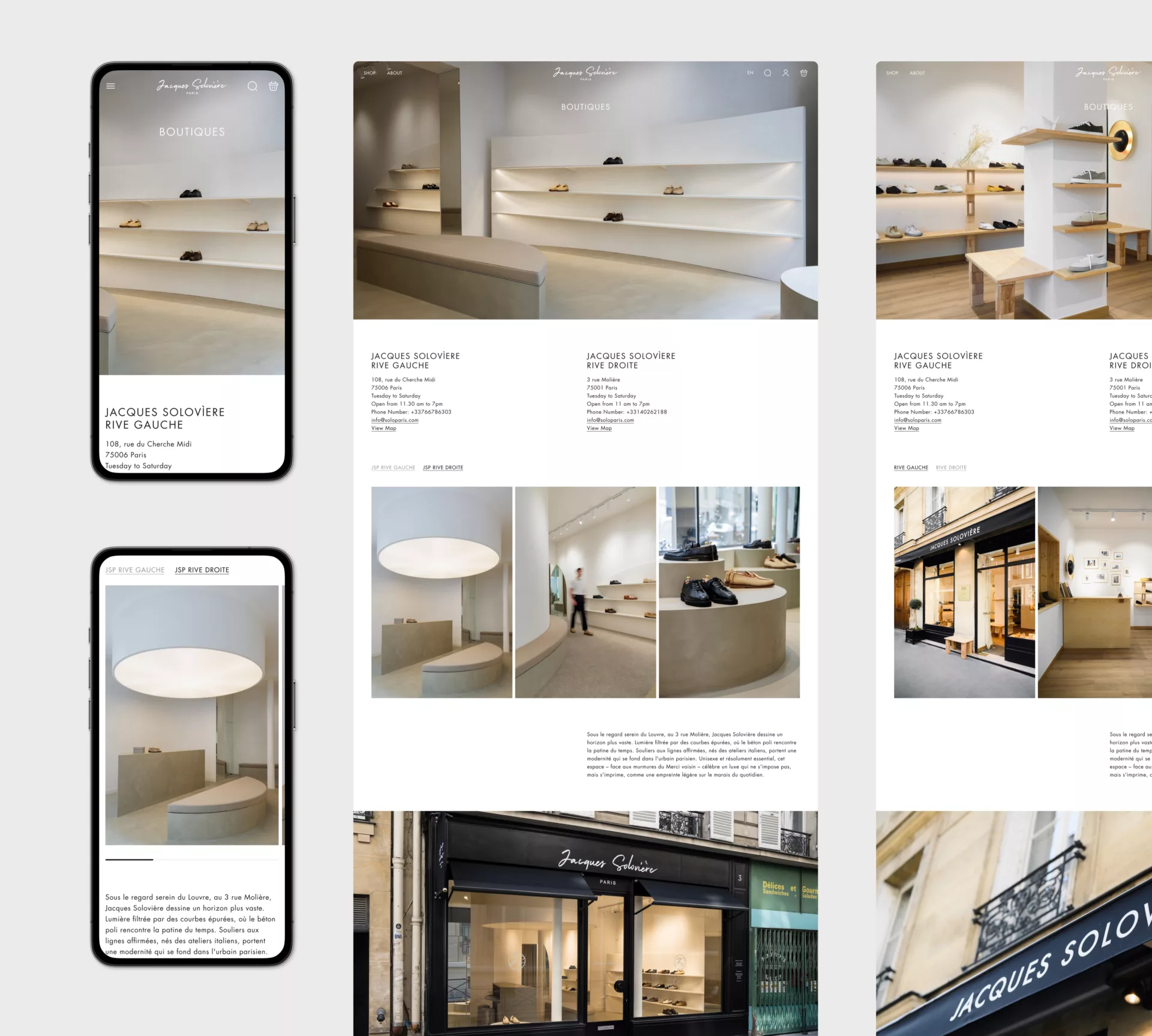 Soloviere Paris — Shopify sur-mesure