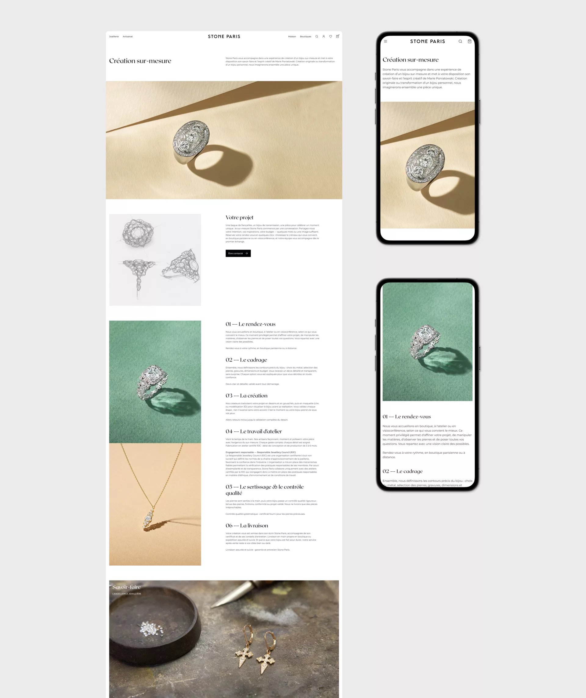 Stone Paris — Shopify sur-mesure
