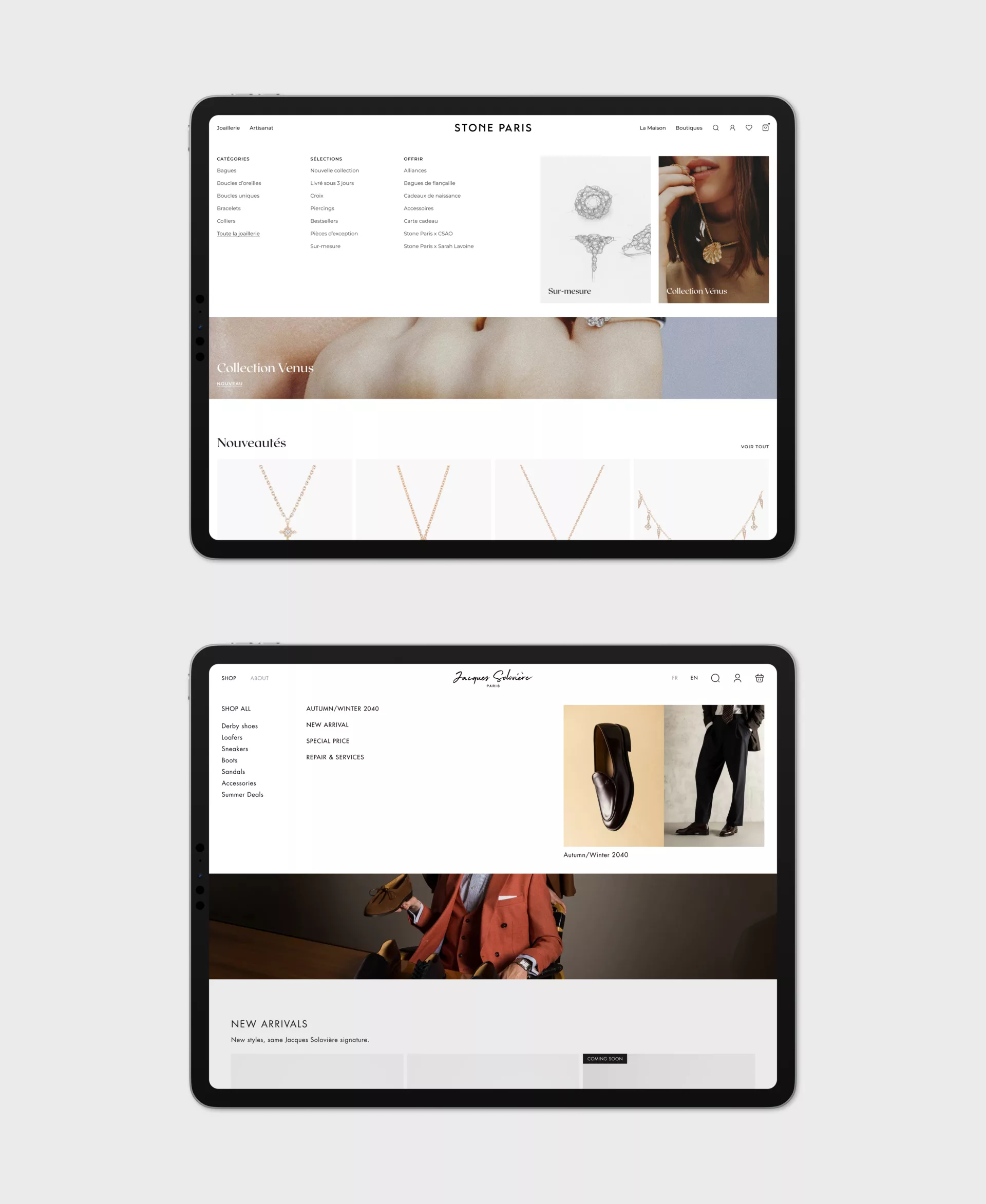 Stone Paris — Shopify sur-mesure