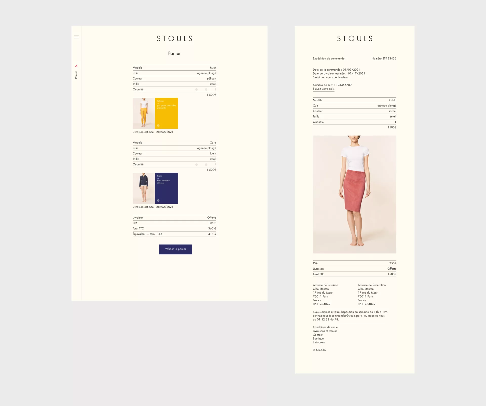 Stouls Paris — Design et Craft CMS