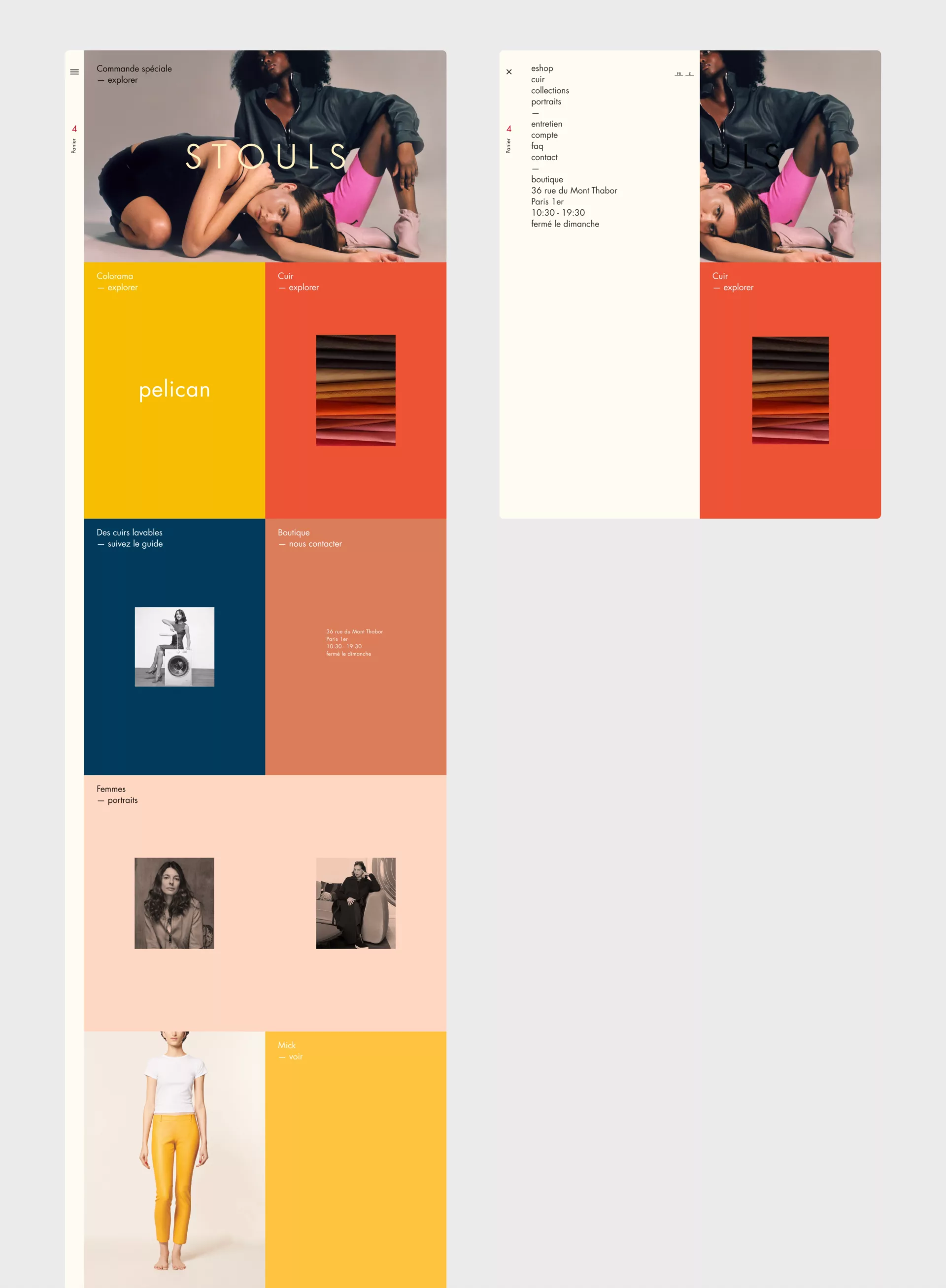 Stouls Paris — Design et Craft CMS