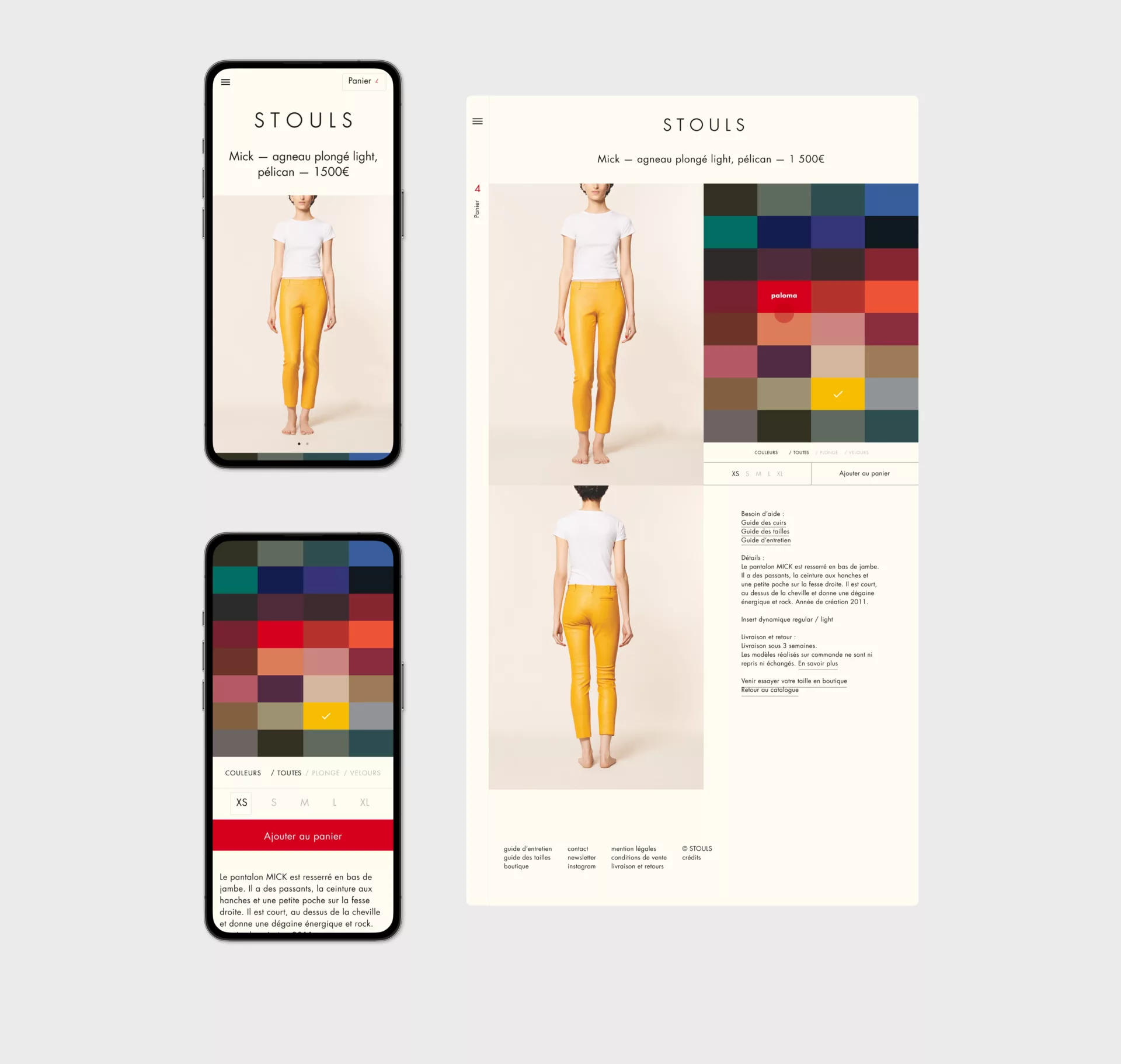 Stouls Paris — Design et Craft CMS