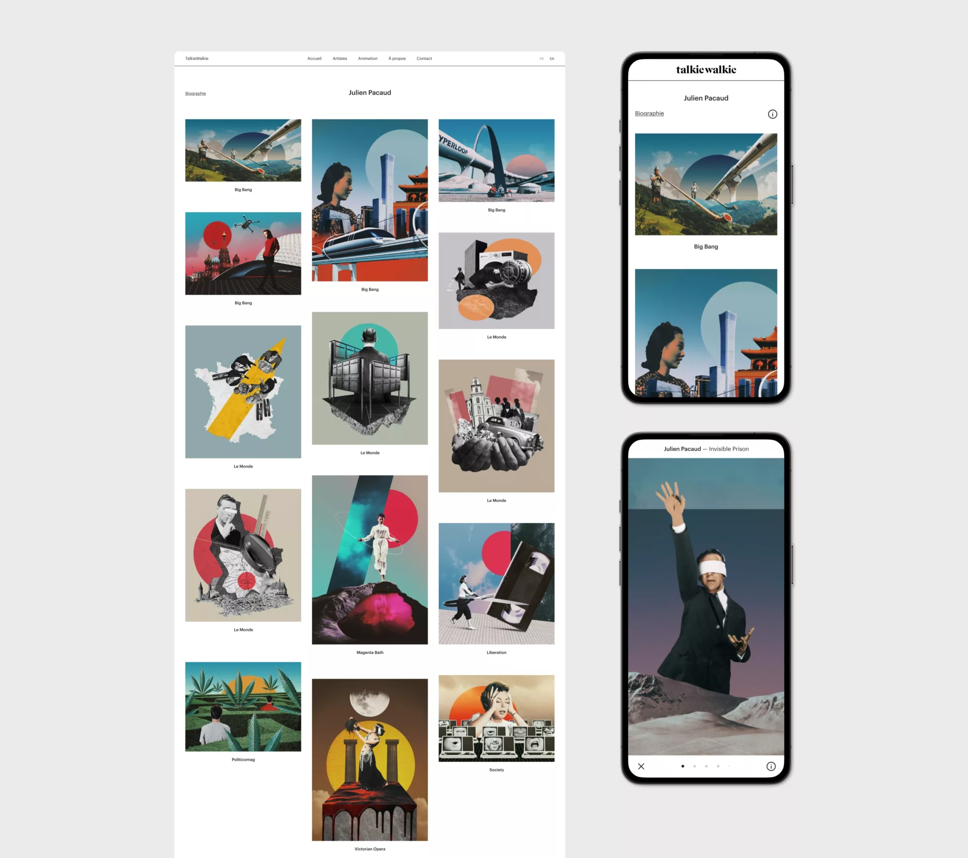 Talkie Walkie — Design et code
