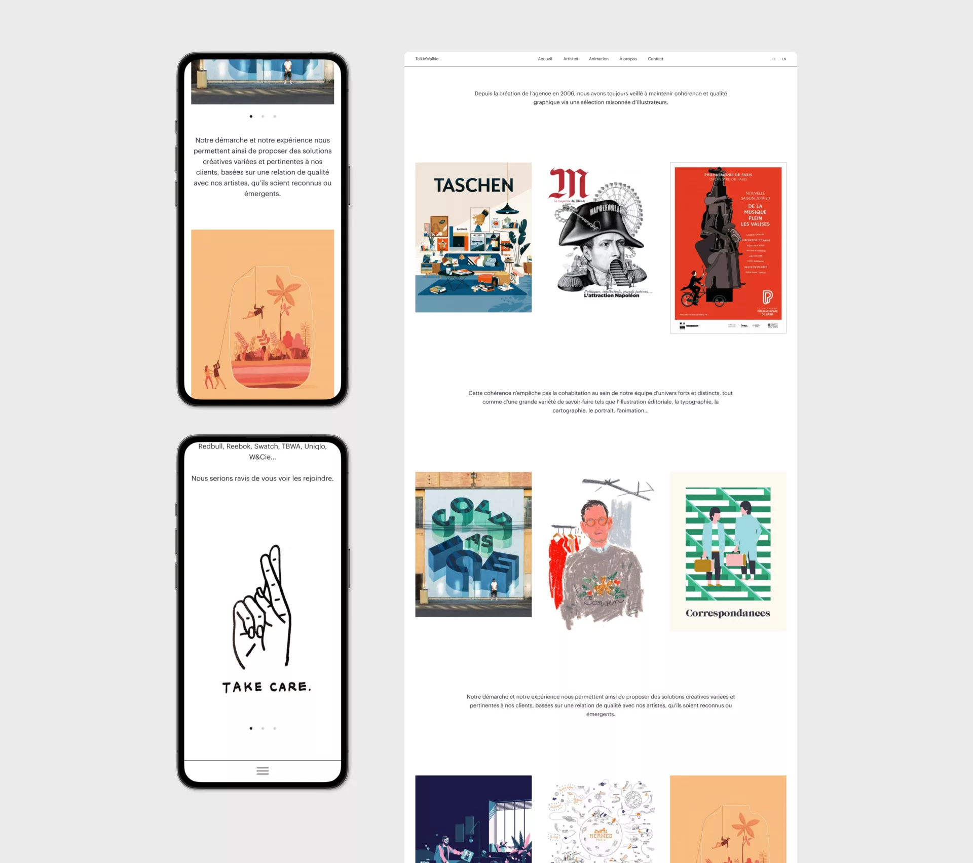 Talkie Walkie — Design et code