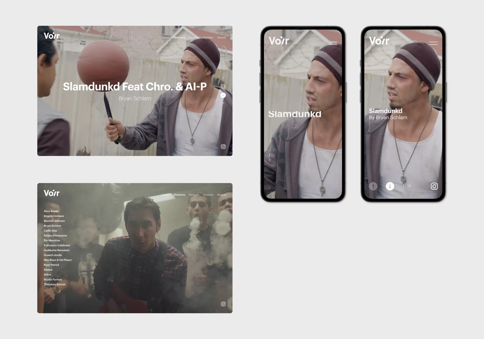 Voir Pictures V1 — Design et code