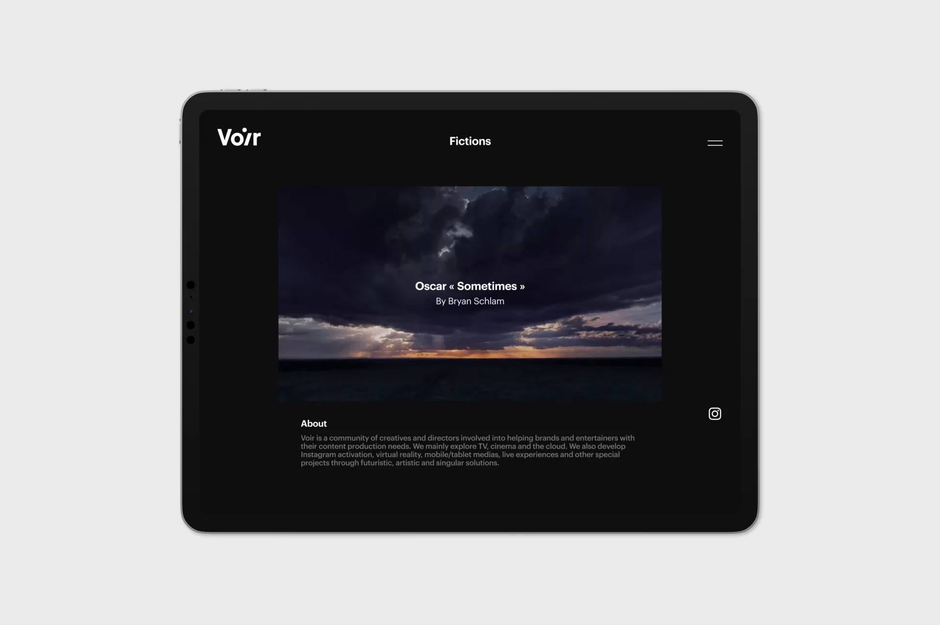 Voir Pictures V1 — Design et code