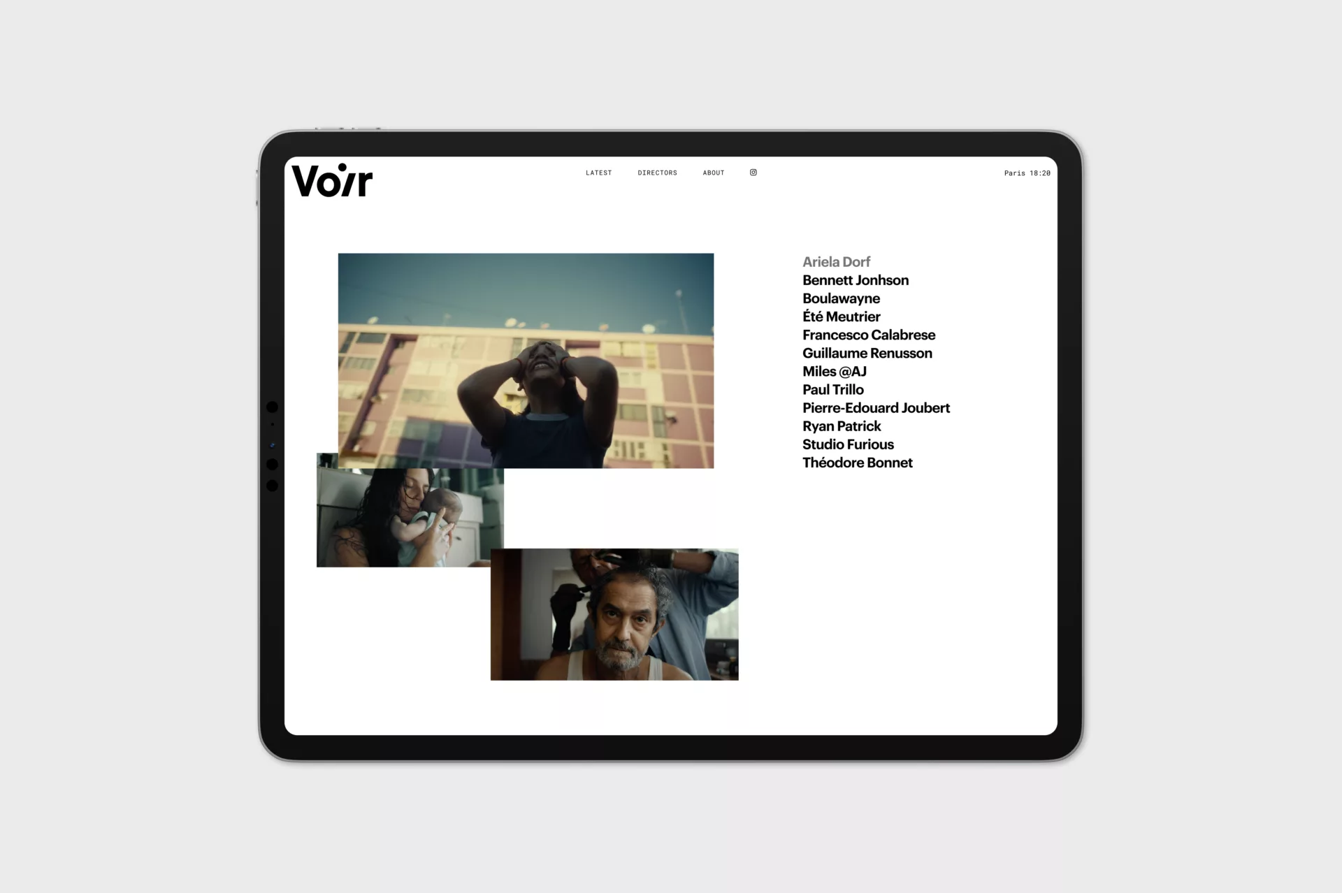 Voir Pictures V2 — Design et code
