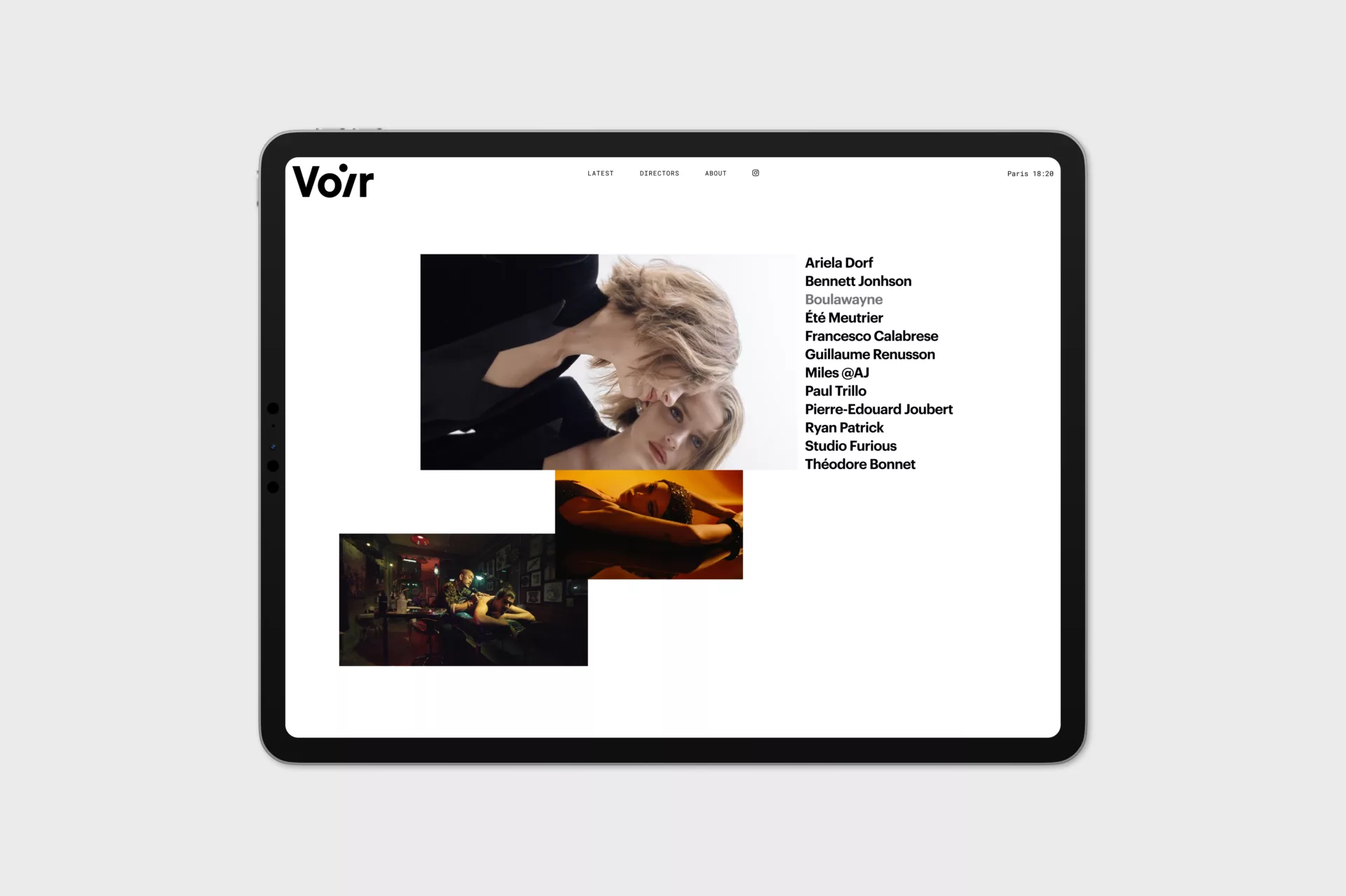 Voir Pictures V2 — Design et code