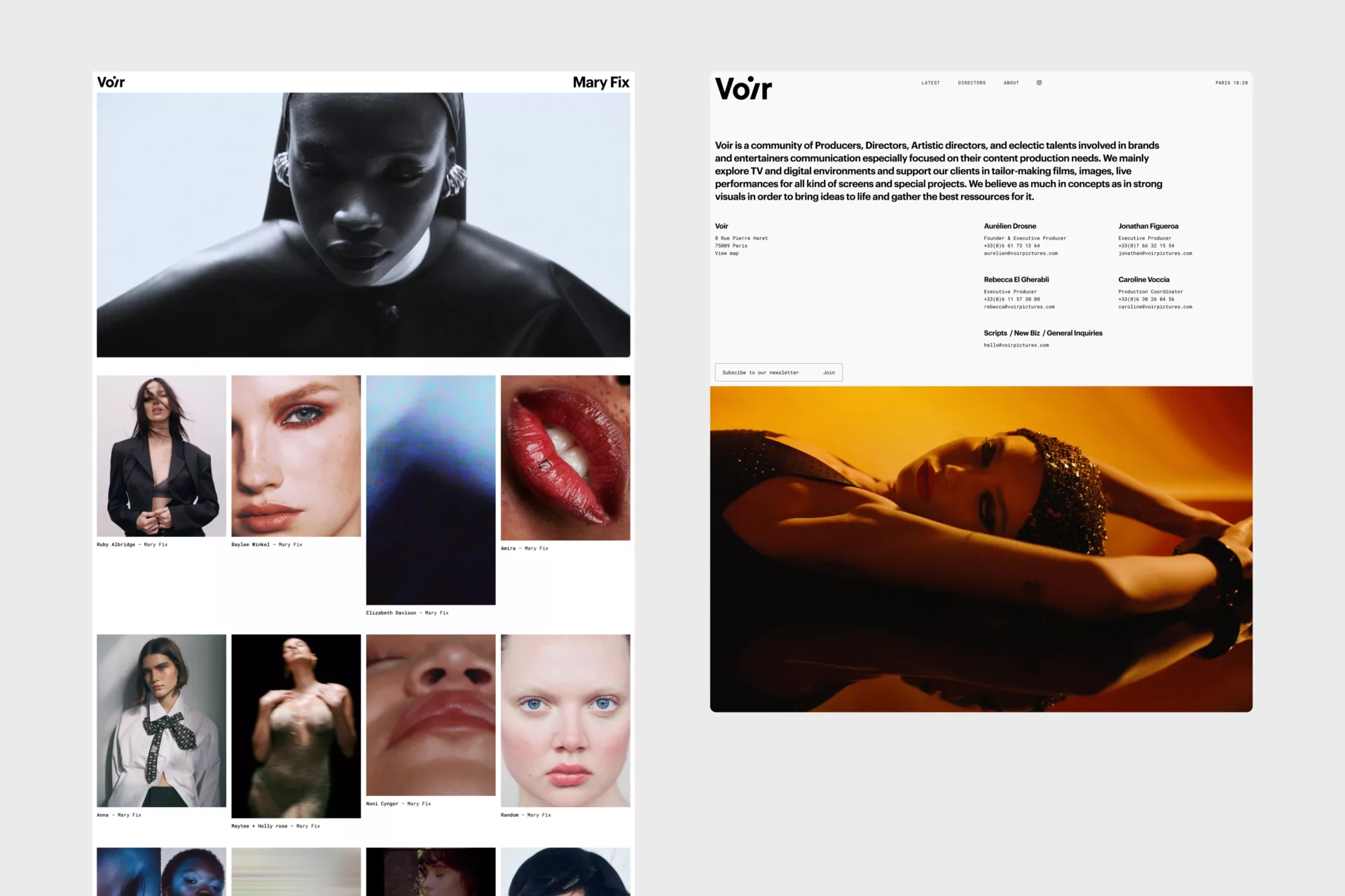 Voir Pictures V2 — Design et code